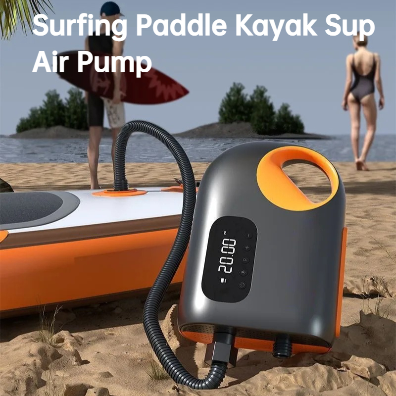 Outdoor Inflatable Camping Tent With Air Pump - مضخة هواء لاسلكية محمولة ببطارية 18000