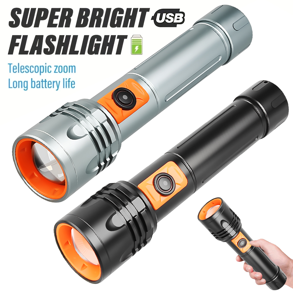 Outdoor Camping Lantern - مصباح يدوي LED عالي الطاقة USB