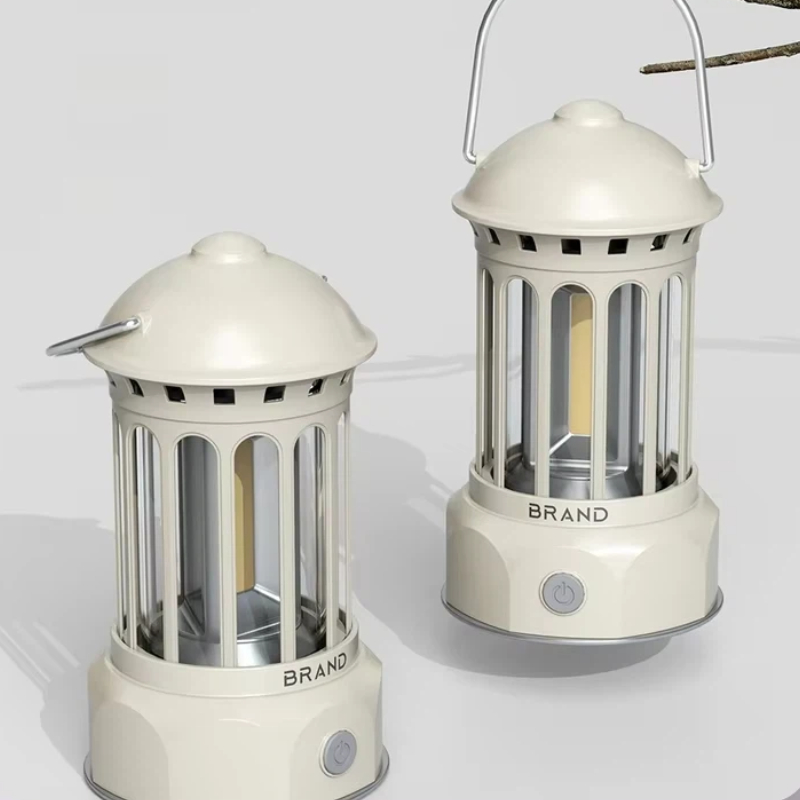 Outdoor Camping Lantern - فانوس تخييم خارجي محمول بتصميم عتيق،