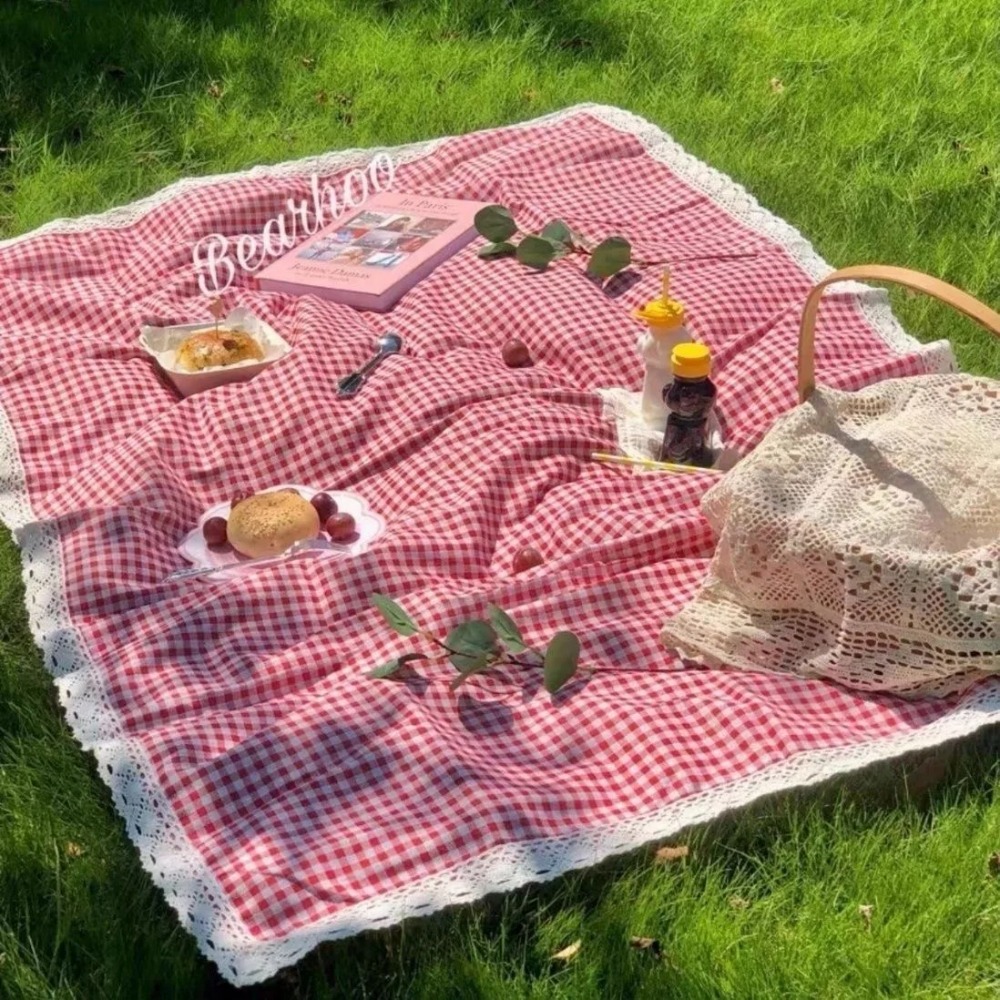 Outdoor Camping Mat Waterproof - سجادة نزهة خارجية، بطانية شاطئ صيفية