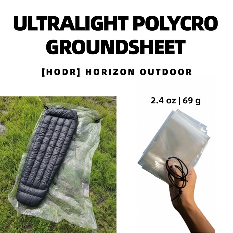 Outdoor Camping Tarp - [هودر جير] غطاء أرضي خفيف الوزن
