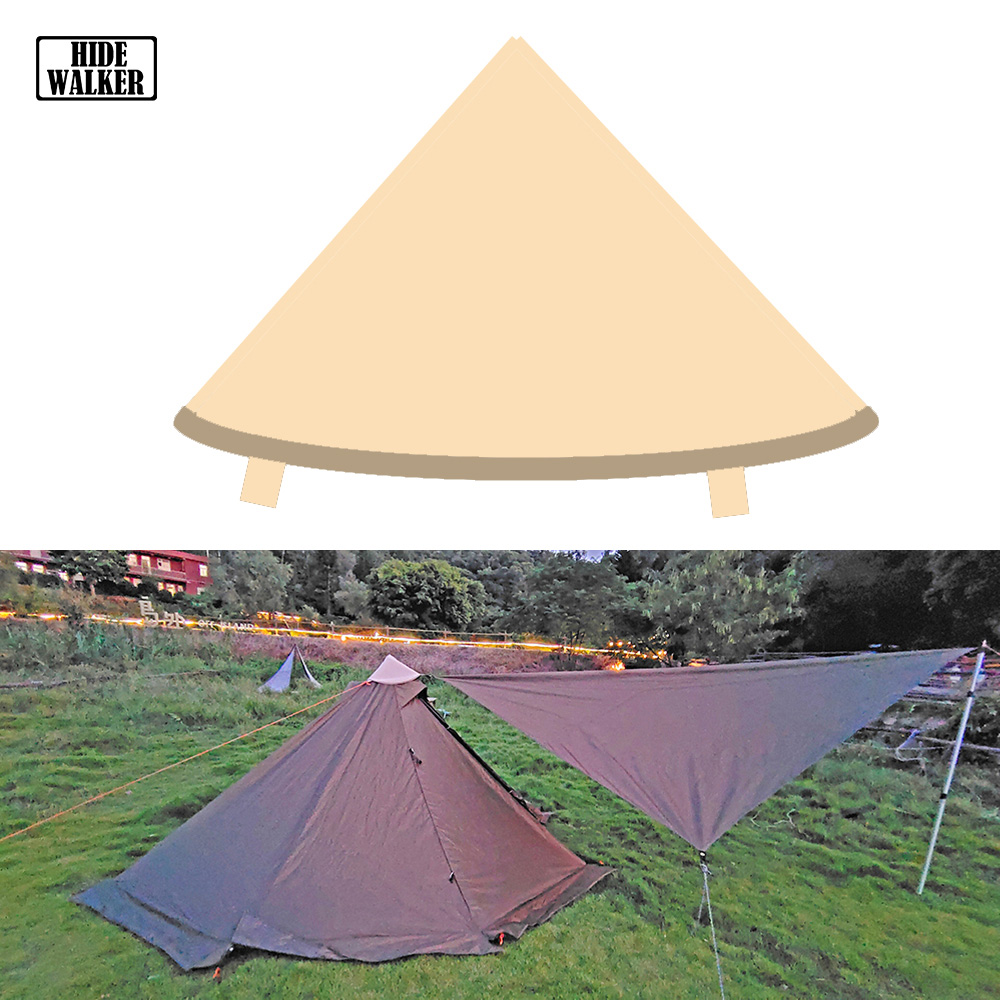 Outdoor Camping Tarp - موصل الخيمة لخيمة القماش القنب والهرم