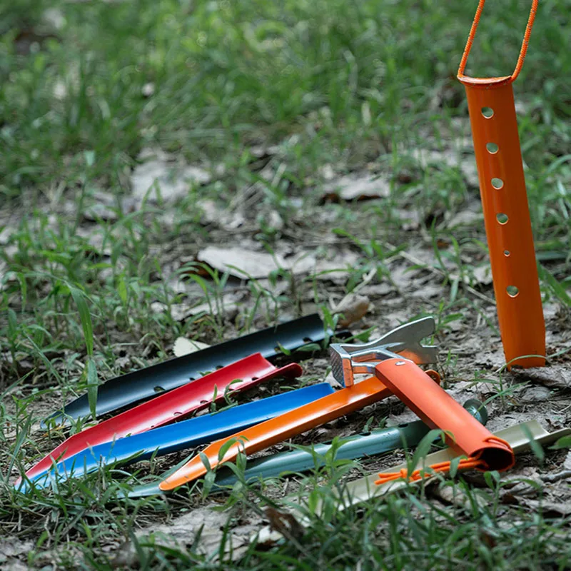 Outdoor Camping Tarp - 6 قطعة خيمة الشاطئ على شكل