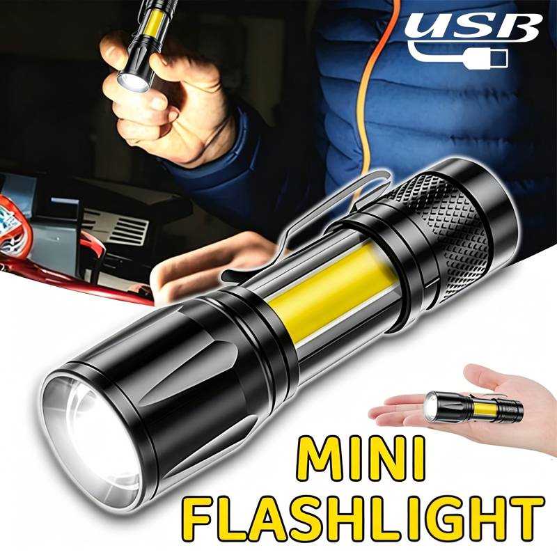 Outdoor Camping Lantern - مصباح يدوي LED صغير مع كشاف