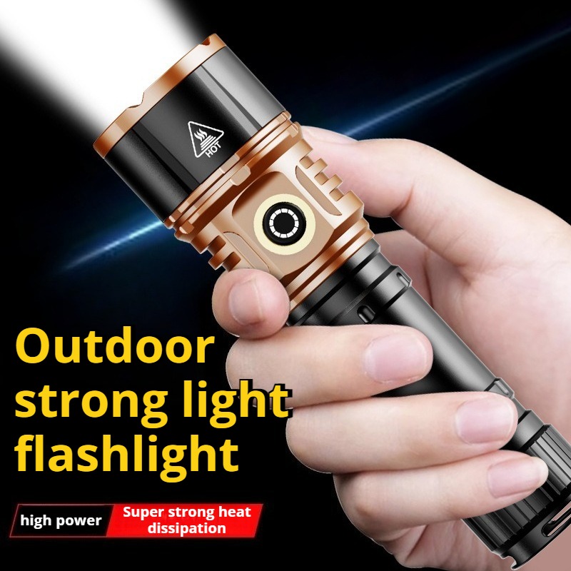 Outdoor Camping Lantern - مصباح يدوي LED قوي عالي الطاقة