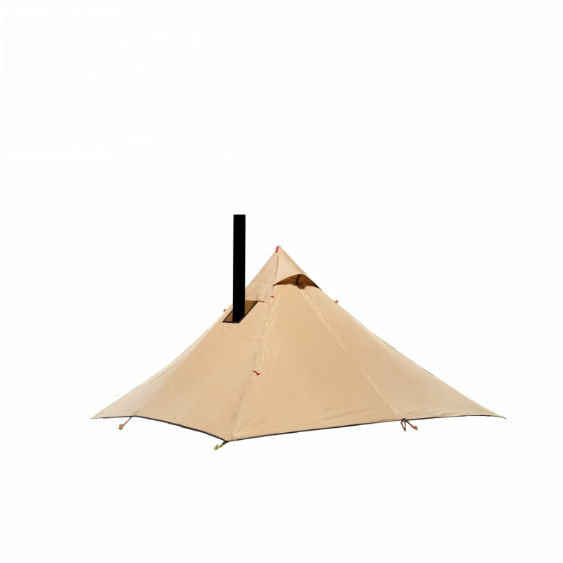 Camping Quad - موقد خشبي للتخييم بأربع زوايا مع