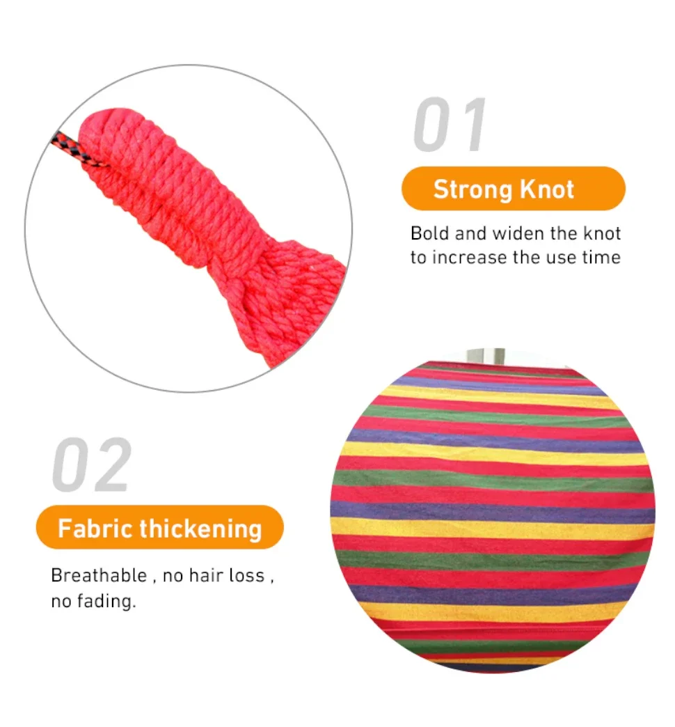 أرجوحة قماشية خارجية للتخييم م - مراجعة Outdoor Camping Hammock وسعره