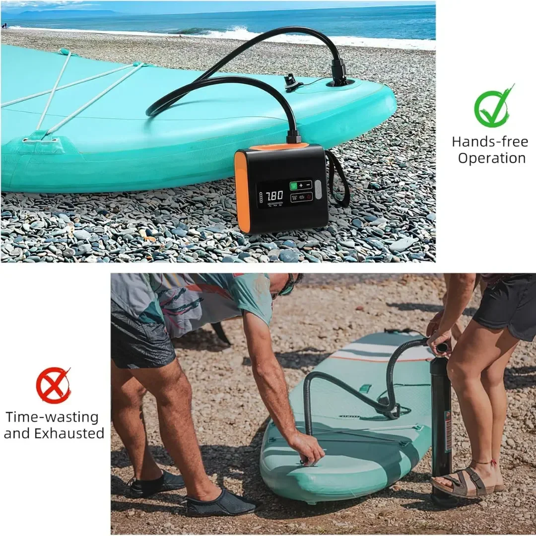 مضخة هواء محمولة للتخييم في ال - مراجعة Outdoor Inflatable Camping Tent With Air Pump وسعره