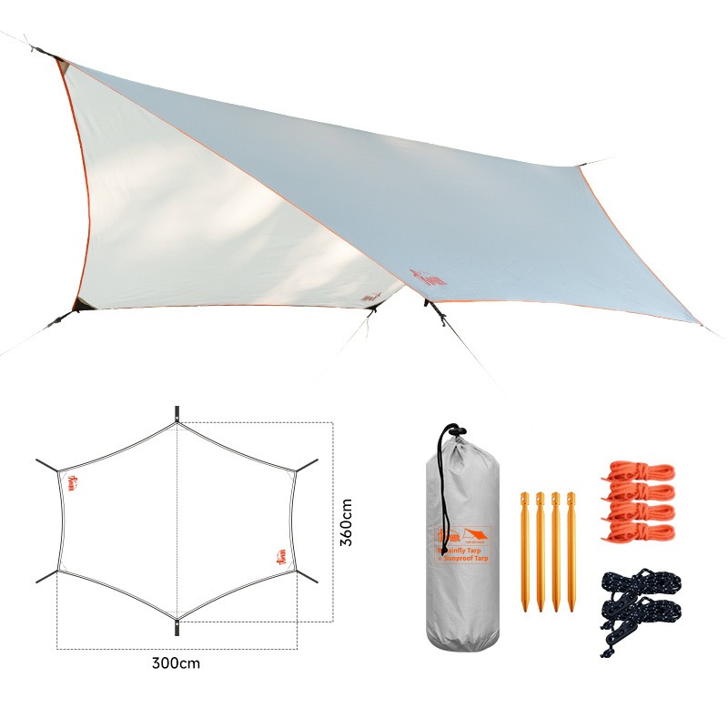 خيمة مظلة للتخييم في الهواء ال - مراجعة Outdoor Camping Hammock وسعره