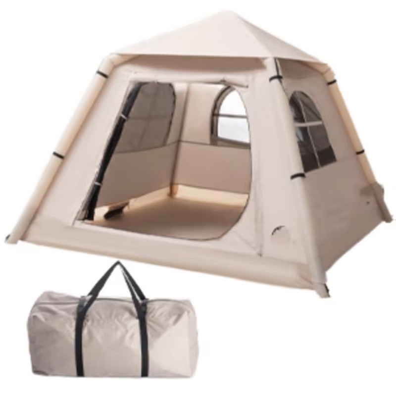 خيمة سقف محمولة قابلة للنفخ من - مراجعة Outdoor Camping Inflatable Tent وسعره