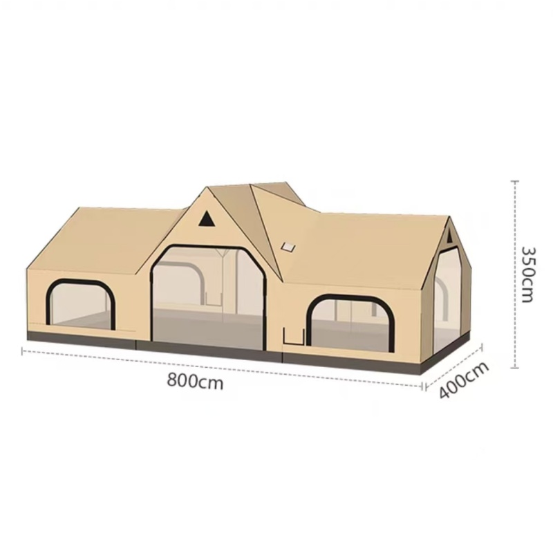 خيمة حفلات قابلة للنفخ بمساحة  - مراجعة Outdoor Camping Inflatable Tent وسعره