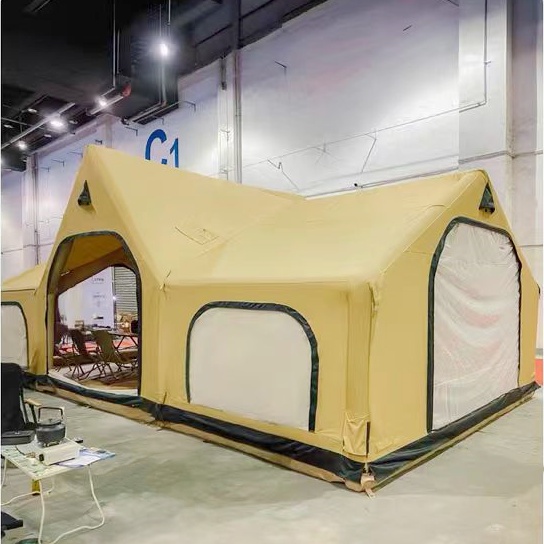 خيمة حفلات قابلة للنفخ بمساحة  - مراجعة Outdoor Camping Inflatable Tent وسعره