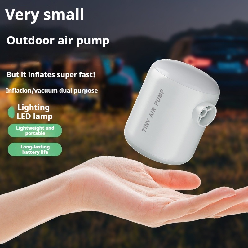 مضخة هواء صغيرة محمولة مضخة نف - مراجعة Outdoor Inflatable Camping Tent With Air Pump وسعره