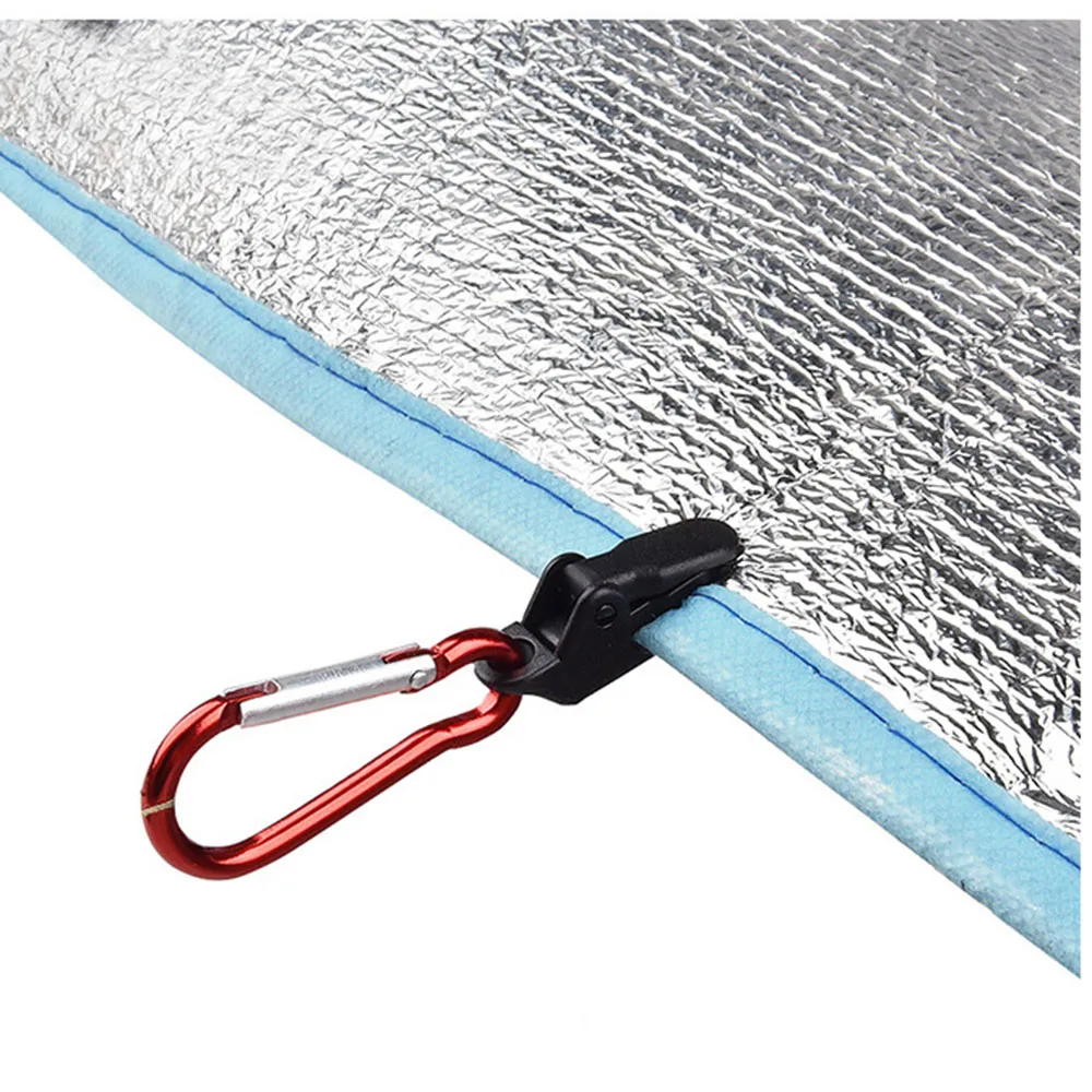 10/15/20 قطعة مشبك مظلة، مشابك - مراجعة Outdoor Camping Tarp وسعره