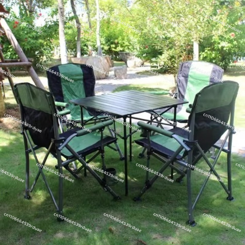 كرسي تخييم قابل للطي كبير الحج - مراجعة Outdoor Oversized Camping Chair وسعره