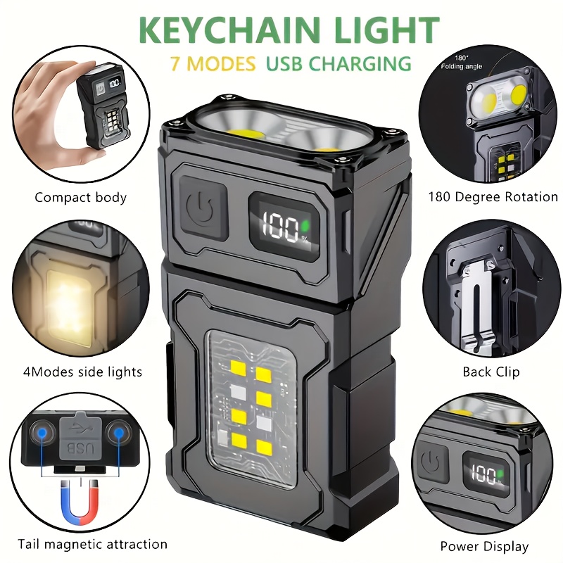مصباح جيب LED صغير قابل لإعادة - مراجعة Outdoor Camping Lantern وسعره