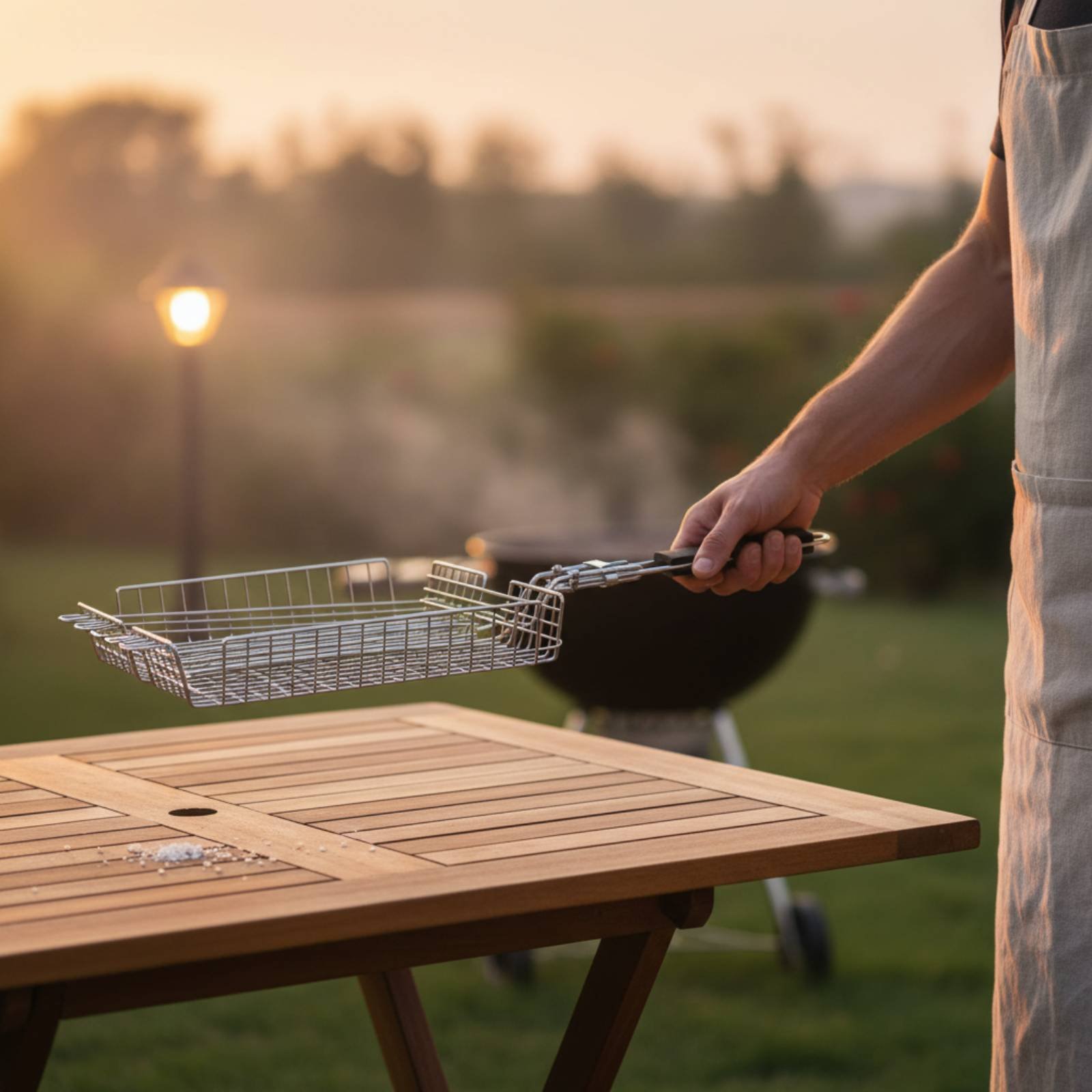 سلة شواء محمولة قابلة للطي بمق - مراجعة Outdoor Camping Direct وسعره