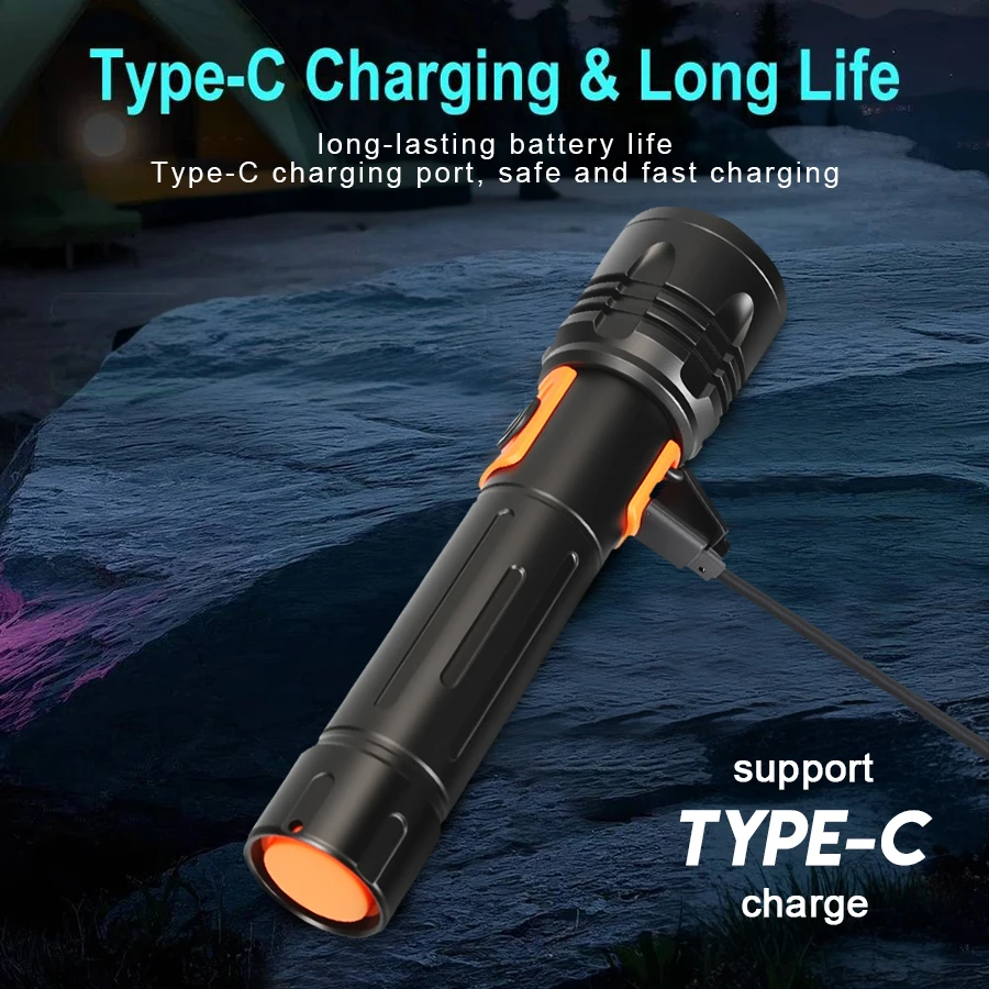 مصباح يدوي LED عالي الطاقة USB - مراجعة Outdoor Camping Lantern وسعره