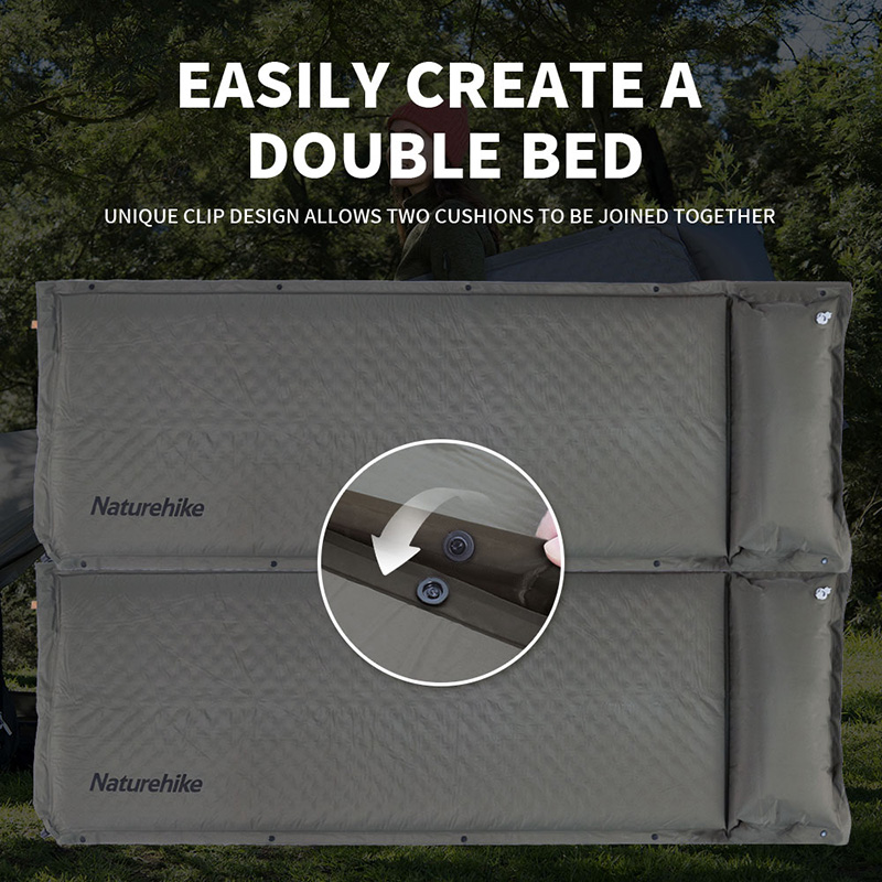 Naturehike الذاتي تضخيم الهواء - مراجعة Outdoor Camping Inflatable Tent وسعره