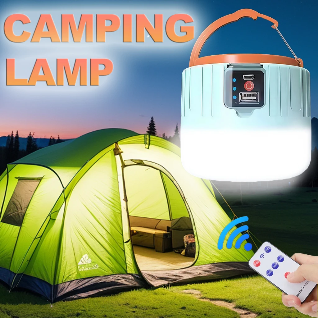 فانوس التخييم بالطاقة الشمسية  - مراجعة Outdoor Camping Lantern وسعره