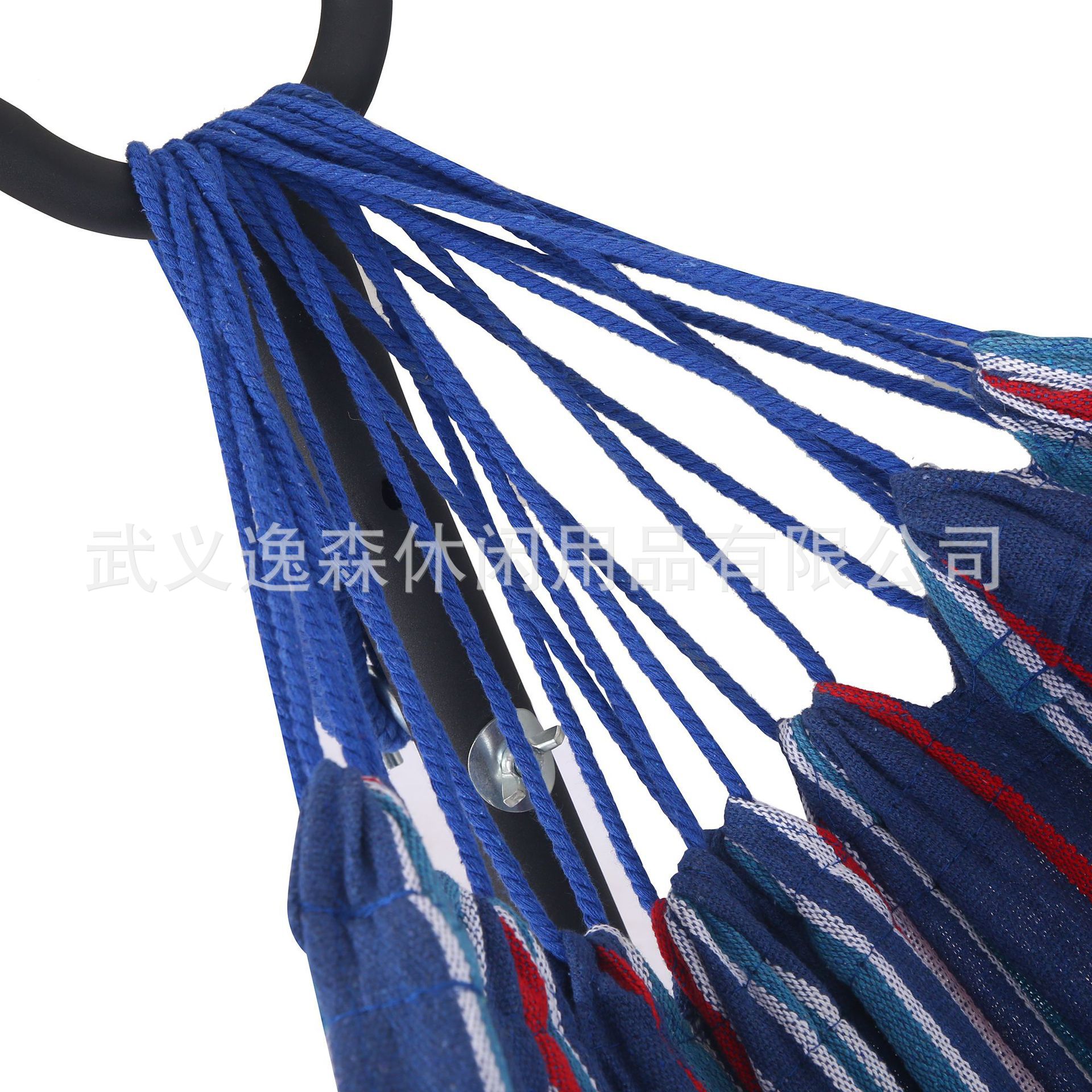 أرجوحة قماشية خارجية مخططة بخط - مراجعة Outdoor Camping Hammock وسعره