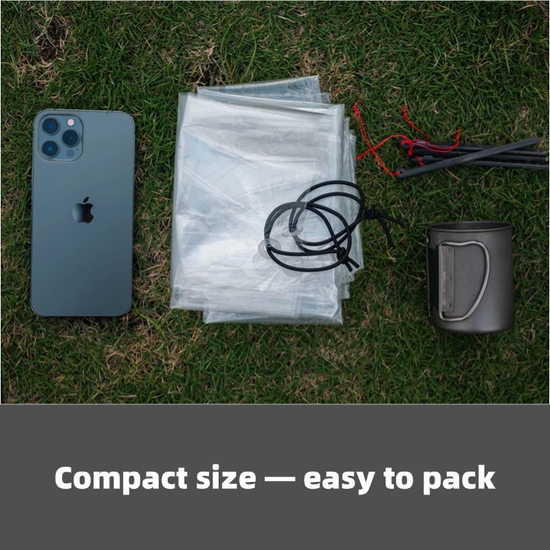 [هودر جير] غطاء أرضي خفيف الوز - مراجعة Outdoor Camping Tarp وسعره