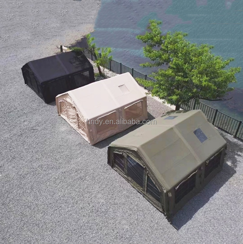 خيمة كبيرة فاخرة مقاومة للماء  - مراجعة Outdoor Camping Inflatable Tent وسعره