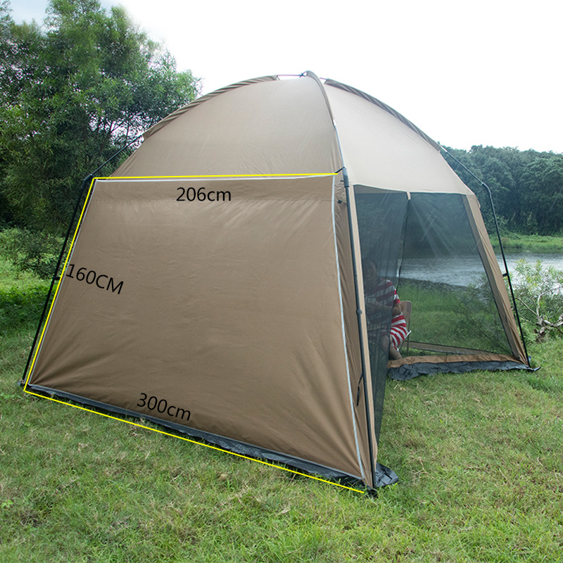 خيمة شمسية محمولة للاستخدام ال - مراجعة Outdoor Camping Gazebo وسعره