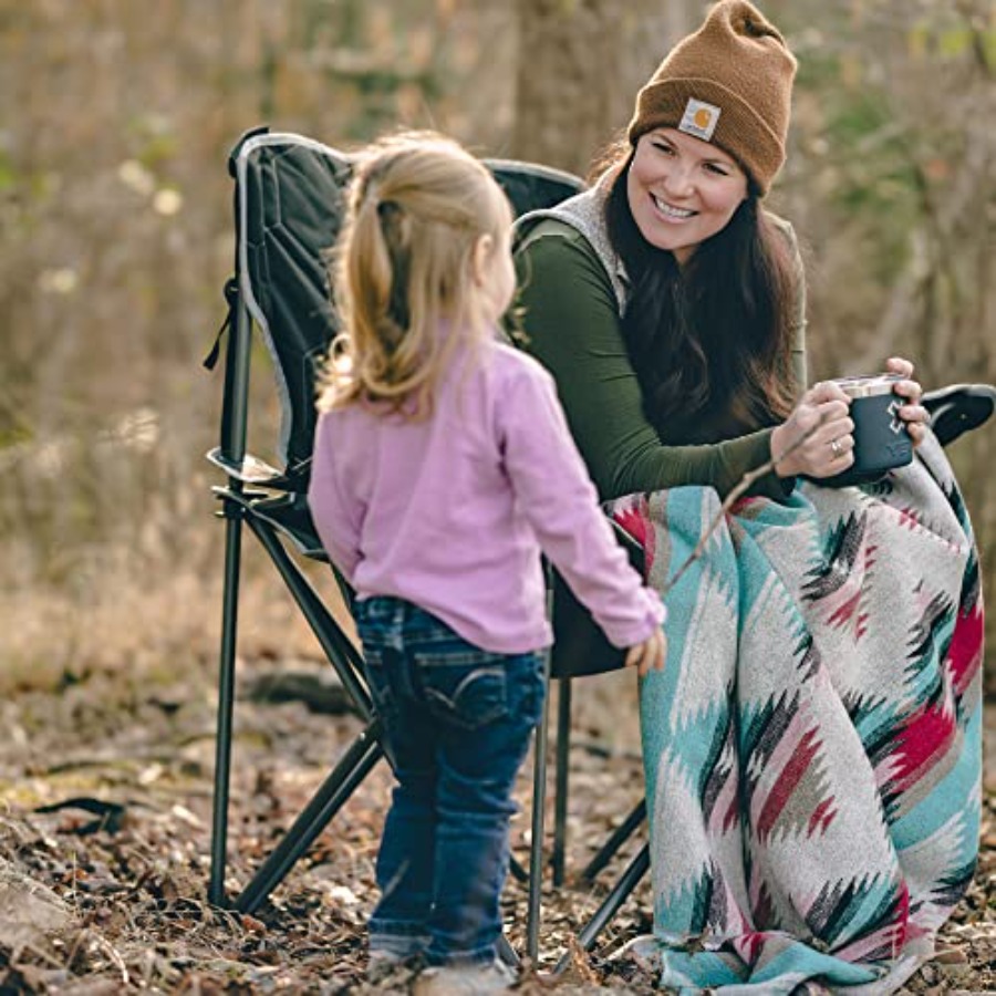 كرسي تخييم كبير الحجم للغاية ب - مراجعة Outdoor Oversized Camping Chair وسعره