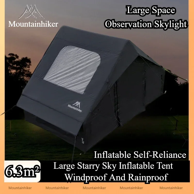 خيمة MOUNTAINHIKER قابلة للنفخ - مراجعة Outdoor Camping Inflatable Tent وسعره