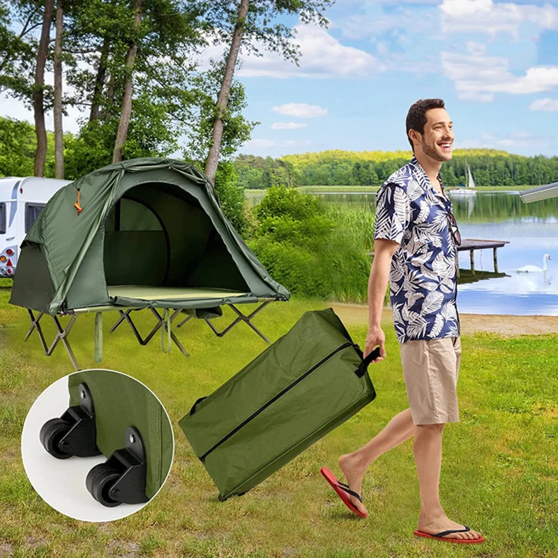 خيام خارجية مقاومة للماء عالية - مراجعة Outdoor Camping Beds For Sale وسعره