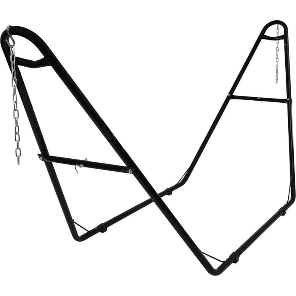 حامل أرجوحة تخييم خارجي بإطار  - مراجعة Outdoor Camping Hammock وسعره