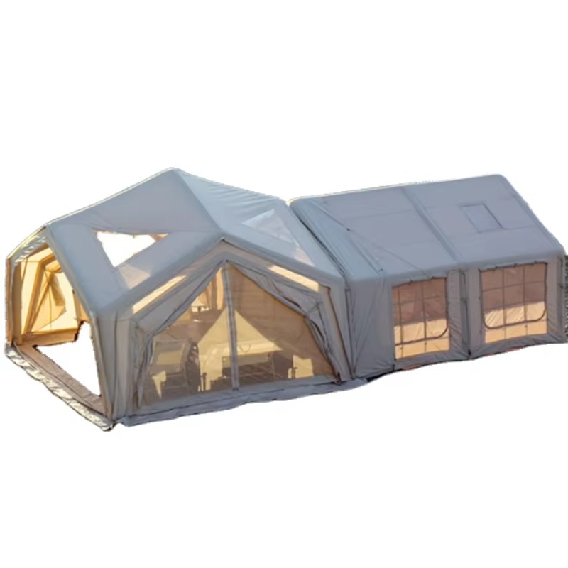 خيمة فندقية كبيرة جدًا قابلة ل - مراجعة Outdoor Camping Inflatable Tent وسعره