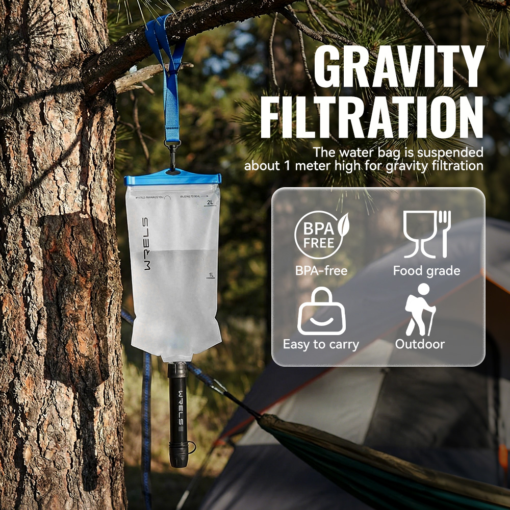 جهاز تنقية المياه المحمول WREL - مراجعة Outdoor Camping Direct وسعره