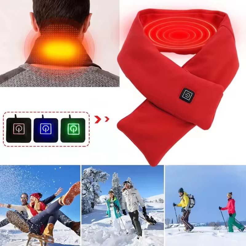 USB النساء الرجال التدفئة وشاح - مراجعة Outdoor Camping Gear وسعره