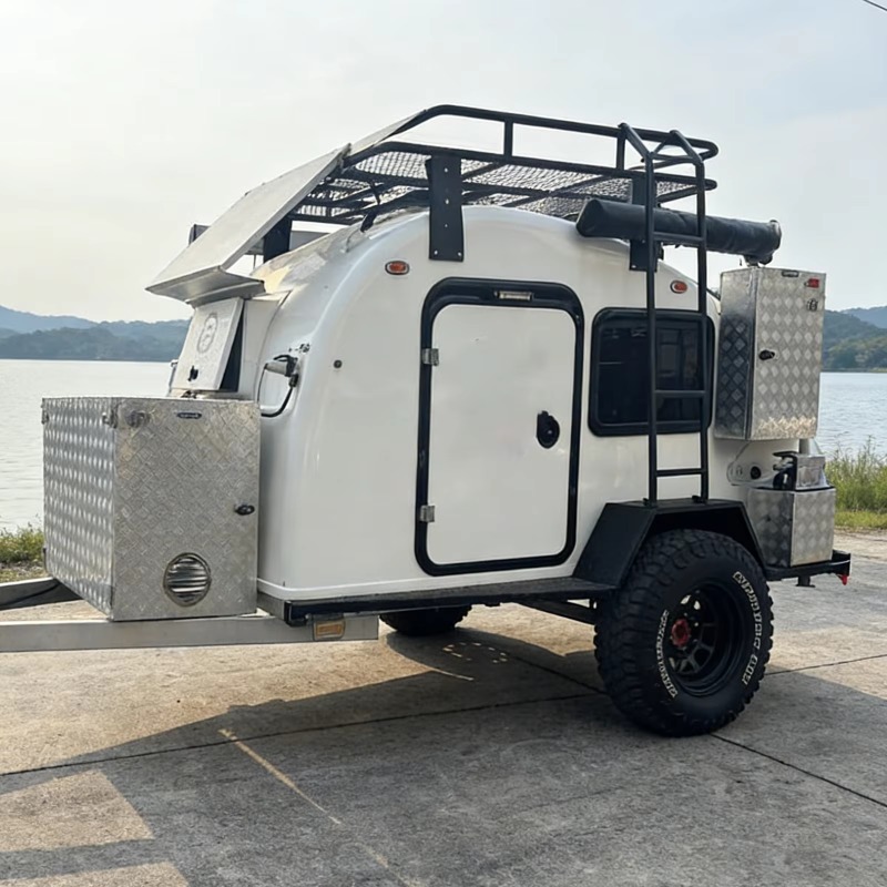 عربة تخييم متنقلة مخصصة للبيع  - مراجعة Outdoor Camping Beds For Sale وسعره