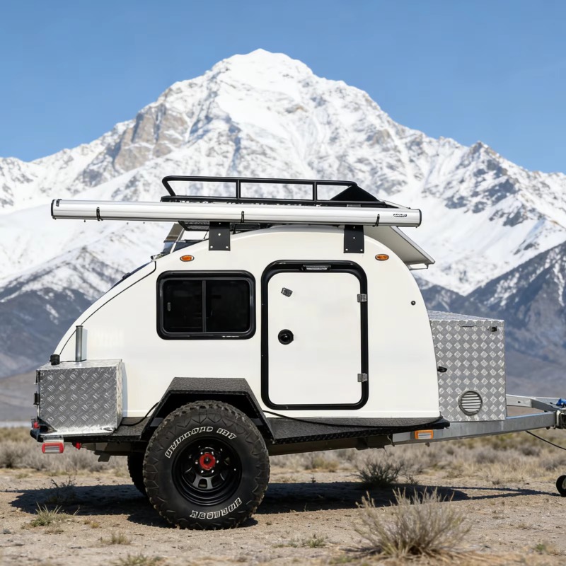 عربة تخييم متنقلة مخصصة للبيع  - مراجعة Outdoor Camping Beds For Sale وسعره