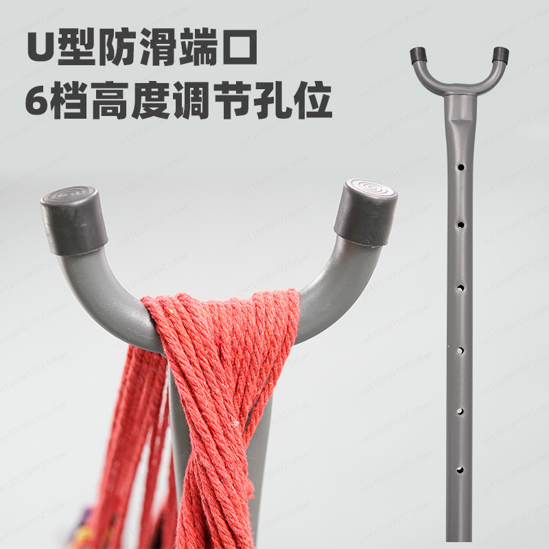 أرجوحة قماشية بإطار فولاذي للت - مراجعة Outdoor Camping Hammock وسعره