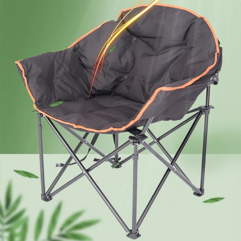 كرسي قمر فاخر كبير الحجم قابل  - مراجعة Outdoor Oversized Camping Chair وسعره
