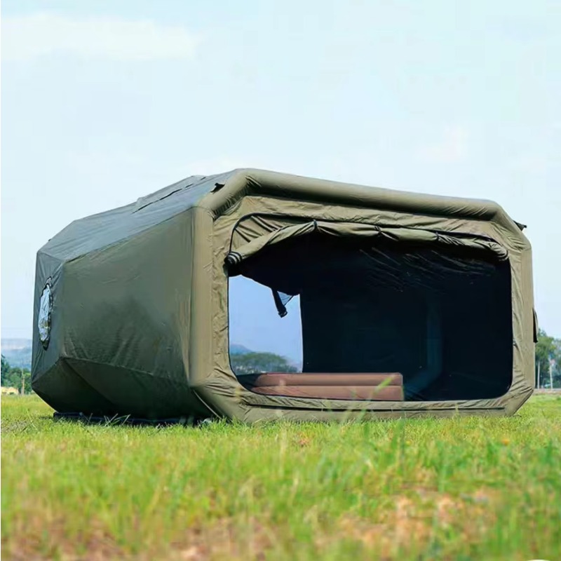 أحدث خيمة تخييم بإطار هوائي لع - مراجعة Outdoor Camping Inflatable Tent وسعره