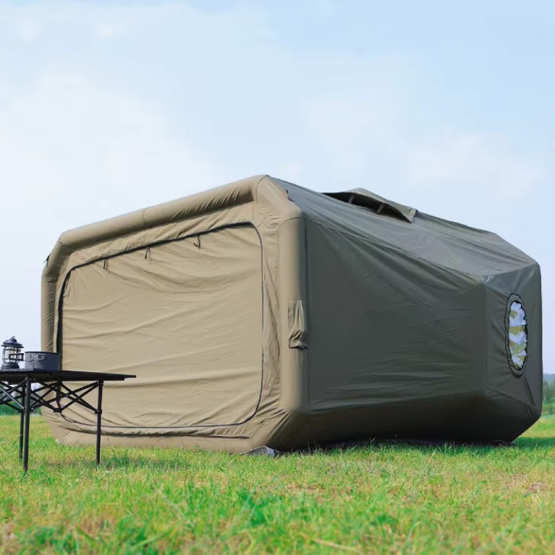 أحدث خيمة تخييم بإطار هوائي لع - مراجعة Outdoor Camping Inflatable Tent وسعره
