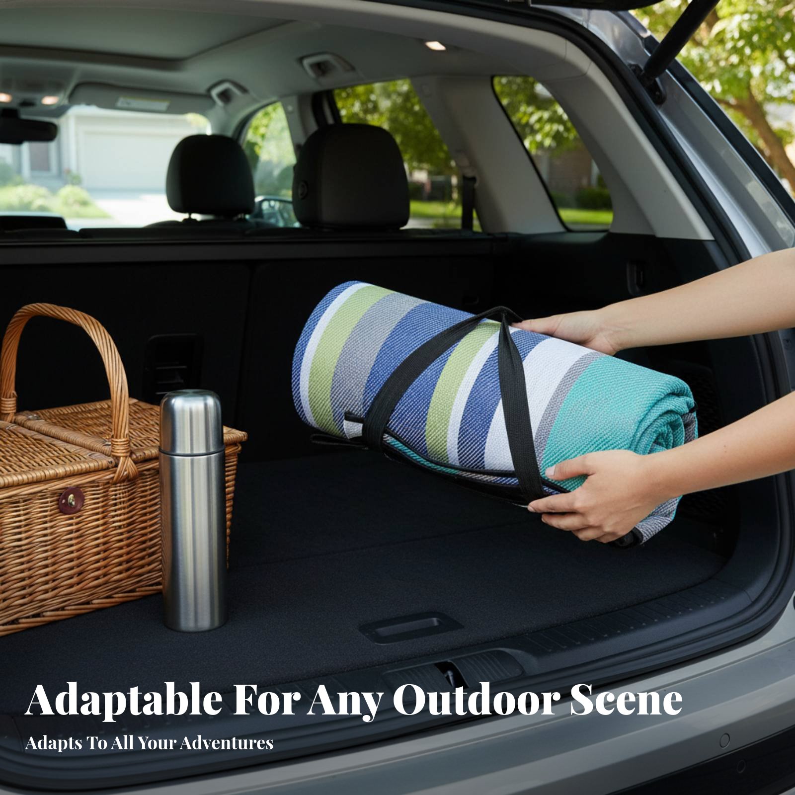 بطانية خارجية، حصيرة سميكة مقا - مراجعة Outdoor Camping Mat Waterproof وسعره