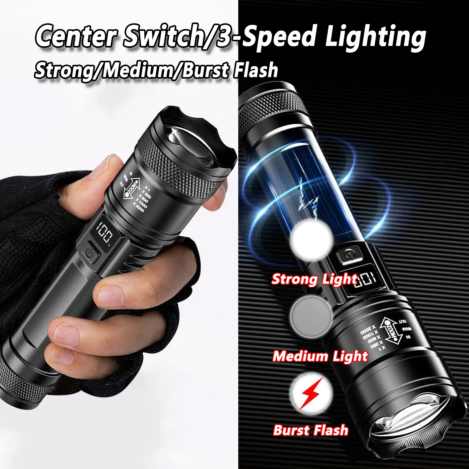مصباح LED فائق السطوع مصباح يد - مراجعة Outdoor Camping Lantern وسعره