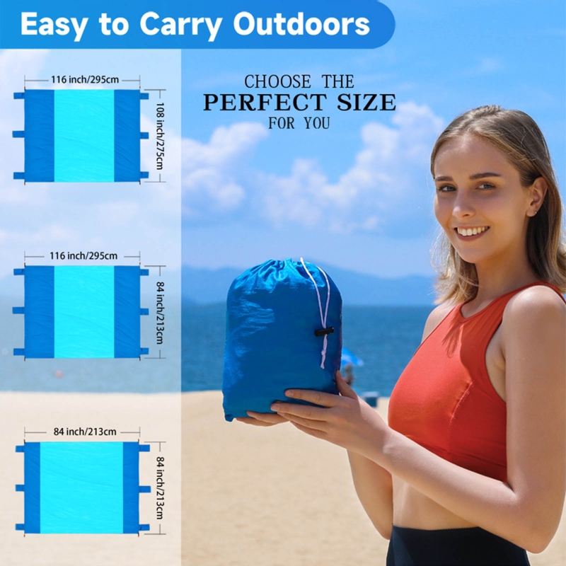 الرمال الحرة الرمال بطانية الش - مراجعة Outdoor Camping Mat Waterproof وسعره