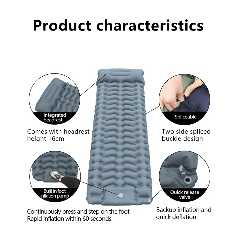 فراش هوائي محمول خفيف الوزن لل - مراجعة Outdoor Camping Venues وسعره