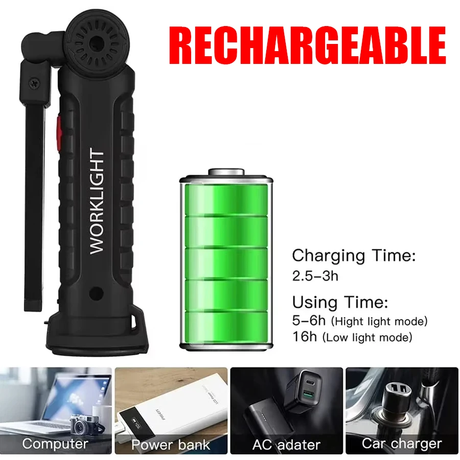 مصباح يدوي LED محمول جديد بتقن - مراجعة Outdoor Camping Lantern وسعره