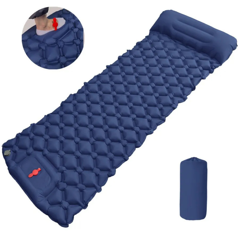 فراش هوائي قابل للنفخ للتخييم  - مراجعة Outdoor Inflatable Camping Tent With Air Pump وسعره
