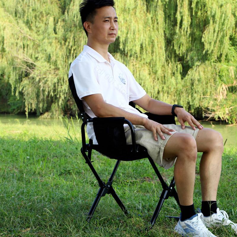 كرسي تخييم محمول قابل للطي كبي - مراجعة Outdoor Oversized Camping Chair وسعره