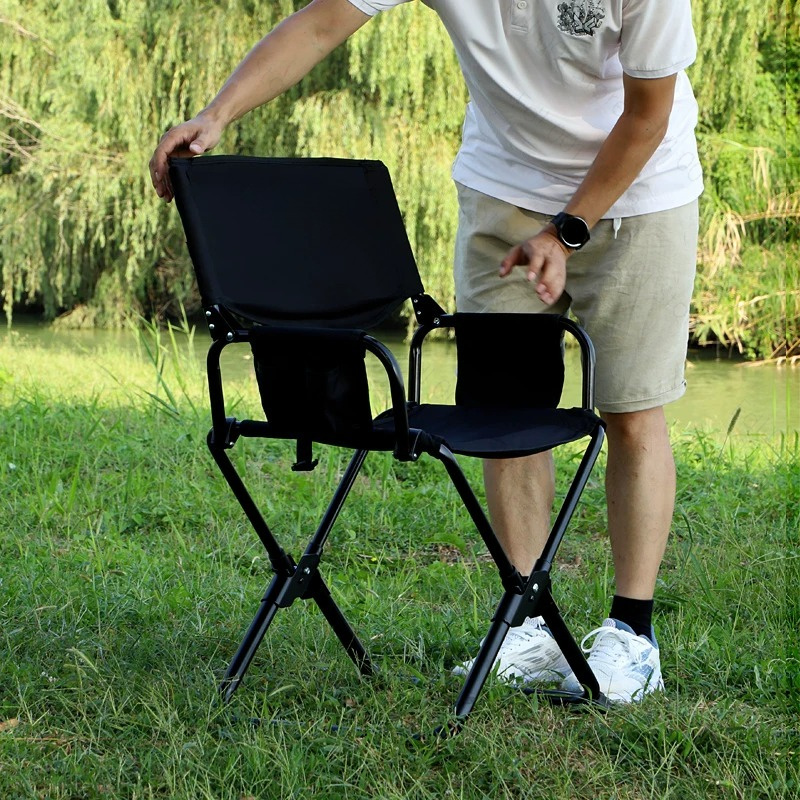 كرسي تخييم محمول قابل للطي كبي - مراجعة Outdoor Oversized Camping Chair وسعره