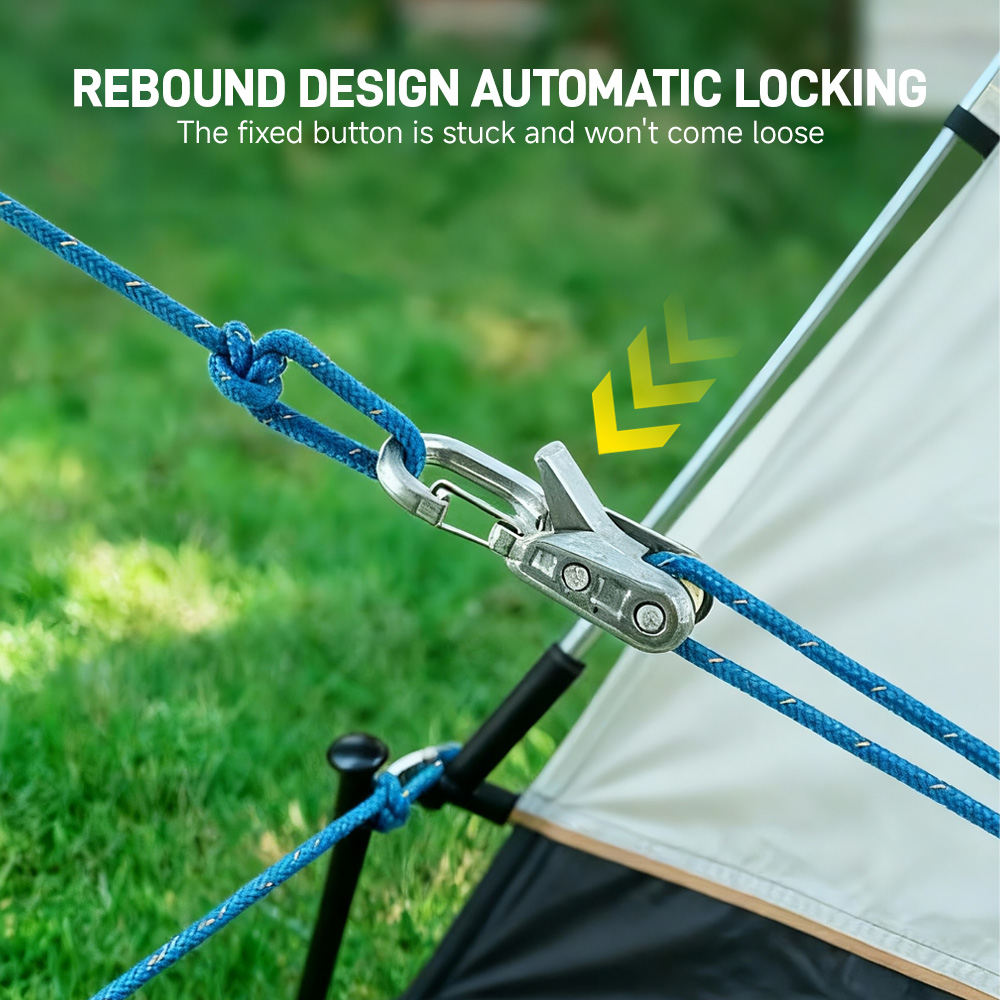 مجموعة حبال LOZLIN مكونة من 8  - مراجعة Outdoor Camping Tarp وسعره